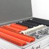 Aist Optics 232 Pcs Optical Lens Optical Optometry Rim Case Kit Set Plastic Ring Trial Lens Set Aluminum Case Box Trial Frame view 3