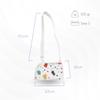 Mobiclinic , Children's Arm Sling Size S 100% Cotton European Brand Shoulder Sling Children's Adjustable Strap Immobilising Shoulder Loop Forearm 22 cm Latex Free Monsters Print view 2