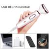 4-in-1 Electric Lady Shaver - Painless & Portable Bikini Trimmer, Wet & Dry Hair Removal, Eyebrow Trimmer, for Women - USB Rechargeable for Face, Legs, Underarm view 4