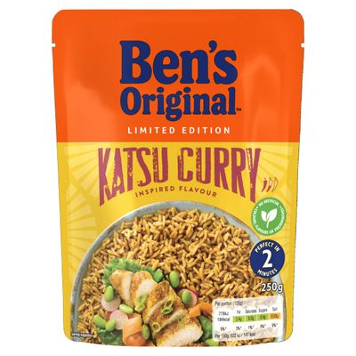 Bens Original Katsu Curry Microwave Rice 250g