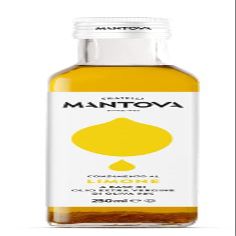 Lemon flavoured Extra Virgin Oil 250 ML - 100% ITALIAN product  Seasoning Oil - Fratelli Mantova since 1905
