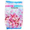 Posted Sweets 600g PINK BAG OF PICK & MIX SWEETS - Large Classic Retro Soft & Chewy Candy Selection Pick n Mix - Gift Bag - Perfect Movie Night Hamper, Treats for Kids, Adults, Birthday Gifts view 1