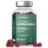 Ashwagandha Gummies 3000mg | High Strength with Vitamin B6 & D3 | 60 Vegan Gummies | Natural Berry Flavour | Horbaach