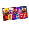 Congratulations on Your New Job Chocolate Bar Wrapper Novelty Gift Present for Friend Co-worker, Office Colleague CH-611 (With Chocolate Bar) view 1