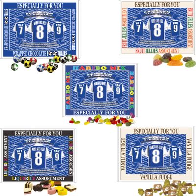 Birmingham Football Shirt Personalised Gift Boxed Sweets