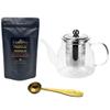 Loose Leaf Gift Set, Heat Resistant Teapot, Tea Measuring Spoon, 100g Loose Leaf Tea, Camellios (Tropical Rooibos) view 1