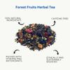 Forest Fruits Loose Leaf Tea Gift Set with Heat Resistant Teapot, Tea Measuring Spoon view 2