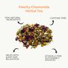 Loose Leaf Gift Set, Heat Resistant Teapot, Tea Measuring Spoon, 100g Loose Leaf Tea, Camellios (Peachy Chamomile) view 2