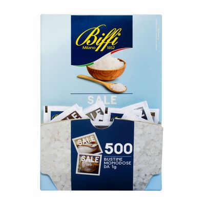 Biffi Salt Juste Iodate Food Single Dose 500 Sachets 1 g