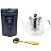 Loose Leaf Gift Set, Heat Resistant Teapot, Tea Measuring Spoon, 100g Loose Leaf Tea, Camellios (Earl Grey) view 1