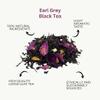 Loose Leaf Gift Set, Heat Resistant Teapot, Tea Measuring Spoon, 100g Loose Leaf Tea, Camellios (Earl Grey) view 2