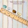 Crystal Gift Set for Abundance & Prosperity - UK Designed 4 Stone Premium Selection for Meditation, Healing & Chakra Balancing. Comes with Gift Pouch, Crystals Wellness & Usage Guide Plus Info Booklet view 2