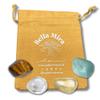 Crystal Gift Set for Abundance & Prosperity - UK Designed 4 Stone Premium Selection for Meditation, Healing & Chakra Balancing. Comes with Gift Pouch, Crystals Wellness & Usage Guide Plus Info Booklet view 4
