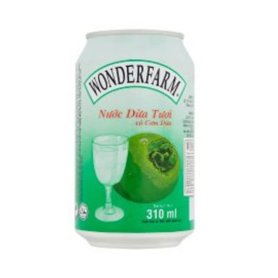 Wonderfarm Young Coconut Water 310ml x 15 Pack