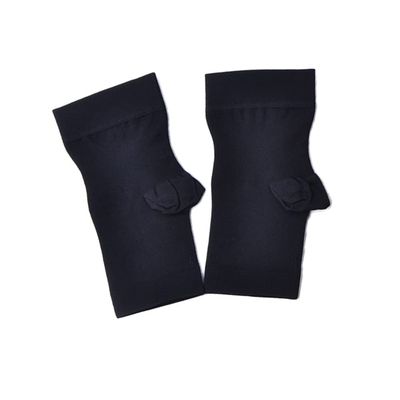 1Pair Elastic Ankle Support Sleeve, S/M/L/XL/XXL Breathable Ankle Brace Elastic Thin Ankle Brace for Pain Relief, Recovery and Ankle Injury Black and Skin Color for Choose