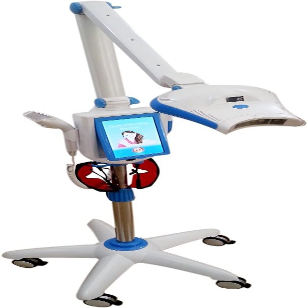 7inch Touch Screen Mobile Laser LED Light Bleaching Lamp whitening Machine 887B