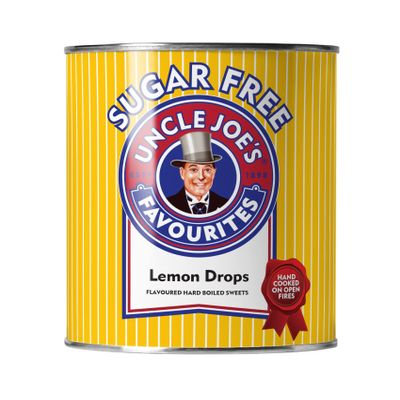 Uncle Joe's Sugar Free Lemon Drops Gift Tin