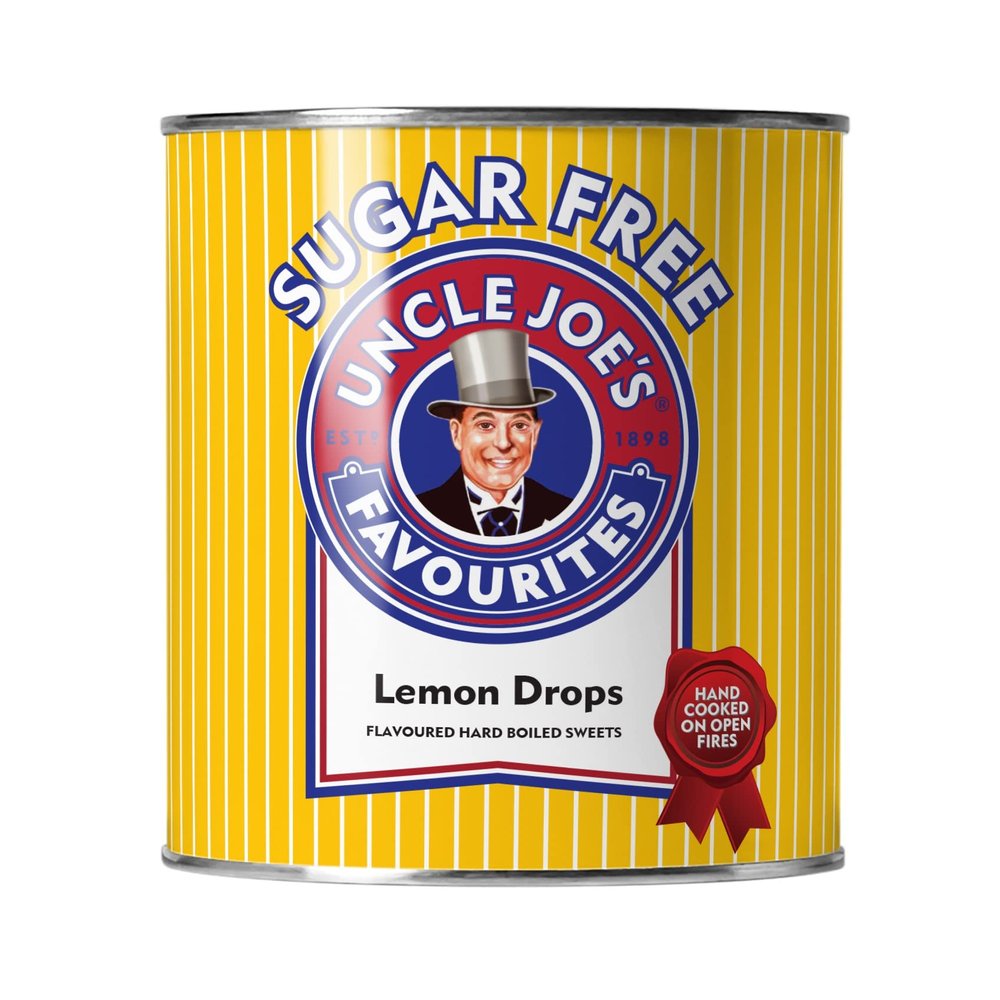 Uncle Joe's Sugar Free Lemon Drops Gift Tin