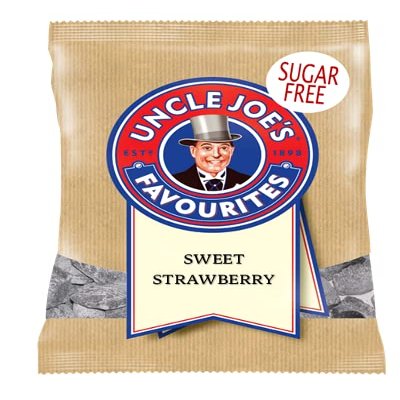 Uncle Joe's Sugar Free Sweet Strawberry Sweets