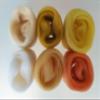 Yellow Shades Set  100% Pure Merino Wool Roving & Tops for Needle Felting, Wet Felting & Spinning (30g) view 3