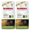 Kimbo Aroma Organic Fairtrade Coffee Beans 2x1kg view 1