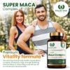 Super Maca Root Complex 5,000mg High Potency Black + Yellow Maca Extract with Panax Ginseng, L-Arginine & Black Pepper (120 Capsules / 4 Month Supply) Made in UK by Royal Oak Health view 4