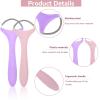 Agatige 2PCS Spring Facial Hair Remover, Manual Portable Threading Face Epilator Women Beauty Hair Epilator Tool with Handle for Upper Lip Chin Cheeks Mustache view 4