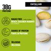 EATALIAN by AMZ BETTER Protein Pistachio Cream CRUNCHY 200 gr, Spreadable Cream with Pistachio Granules, Sweet Taste, Ideal on Bread, for Filling Desserts, Dubai Chocolate, Made in Italy view 4