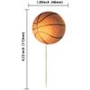 Gyufise 36 Pack Basketball Cupcake Toppers Star Sports Ball Cupcake Picks Baby Shower Basketball Sports Players Theme Birthday Party Cake Decorations Supplies view 2