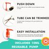 Cafe Pocco Premium Hazelnut Coffee Syrup with Pump - Gluten Free and Vegan Syrup, Ideal for Lattes, Cappuccinos, Espresso, Americano - Glass Bottle 750ml (Pack of 1) view 4