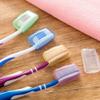 20pcs/lot Portable Toothbrush Head Cover Case for Travel Hiking Camping Toothbrush Box Brush Cap Case Bathroom Accessory view 3