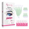 Beauty7 Wax Strips for Face, Eyebrow Shaper Pre-cut, 24pcs Waxing Strips with 4pcs Cleaner Oil Wipes, Cold Wax Strips Facial Hair Removal view 1