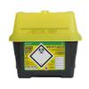 Sharpsafe 2 Litre 5th Generation Yellow/Grey -Sharps Bin Clinical Waste Disposal view 1