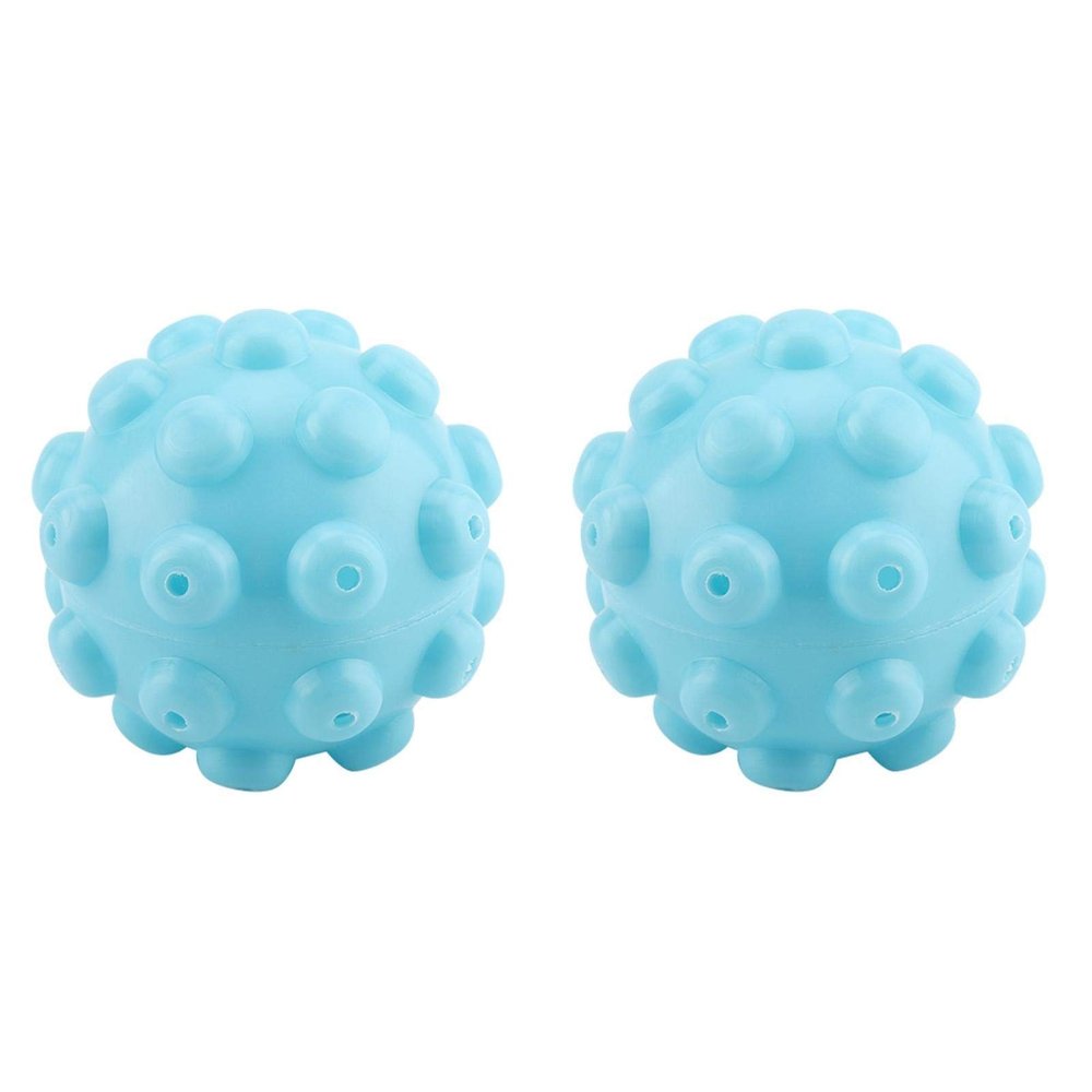 HERCHR 2 Pieces Laundry Dryer Balls,Reusable Dryer Balls Soft Washing Balls Replace Laundry Drying Fabric Softener Ball Accessories