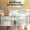 Keto Instant Chilled Meals - Konjac Vegan & Low Calorie, High in Protein, Microwavable Meal | Ready to Eat Meal Pack of 4 (370g) (Spaghetti Bolognese) view 2