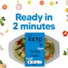 Keto Chef Instant Chilled Meals - Konjac Vegan & Low Calorie, High in Protein, Microwavable Meal | Ready to Eat Meal Pack of 4 (370g) (Thai Red Curry Noodles) view 3