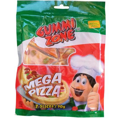 Gummi Zone Mega Pizza - Large Gummy Pizza (3 Supplied)