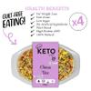 Keto Chef Instant Chilled Meals - Konjac Vegan & Low Calorie, High in Protein, Microwavable Meal | Ready to Eat Meal Pack of 4 (370g) (Chinese Fried Rice) view 4