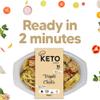 Keto Chef Instant Chilled Meals - Konjac Vegan & Low Calorie, High in Protein, Microwavable Meal | Ready to Eat Meal Pack of 4 (370g) (Teryaki Chicken) view 3