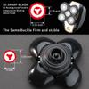 5D Head Shaver Replacement Heads Beard Cutter Head Shaver Universal Replacement Blade Head Electric Razor Shaver Head Easy Installation (5D Black) view 3