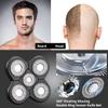 5D Head Shaver Replacement Heads Beard Cutter Head Shaver Universal Replacement Blade Head Electric Razor Shaver Head Easy Installation (5D Black) view 4