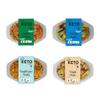Keto Chef Instant Curry Noodle Meals - Spaghetti Bolognese, Thai Red Noodles, Bangkok Green Noodles, Teriyaki Chick'n - Konjac Vegan Meal | High in Protein, Pack of 4 (370g) view 1