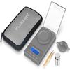 Fuzion Milligram Scale 50g/0.001g With LCD Backlit, Tare - Digital Jewelry Scale for Powder, Medicine, Gem, Reloading - Micro Scale view 1