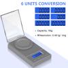 Fuzion Milligram Scale 50g/0.001g With LCD Backlit, Tare - Digital Jewelry Scale for Powder, Medicine, Gem, Reloading - Micro Scale view 2