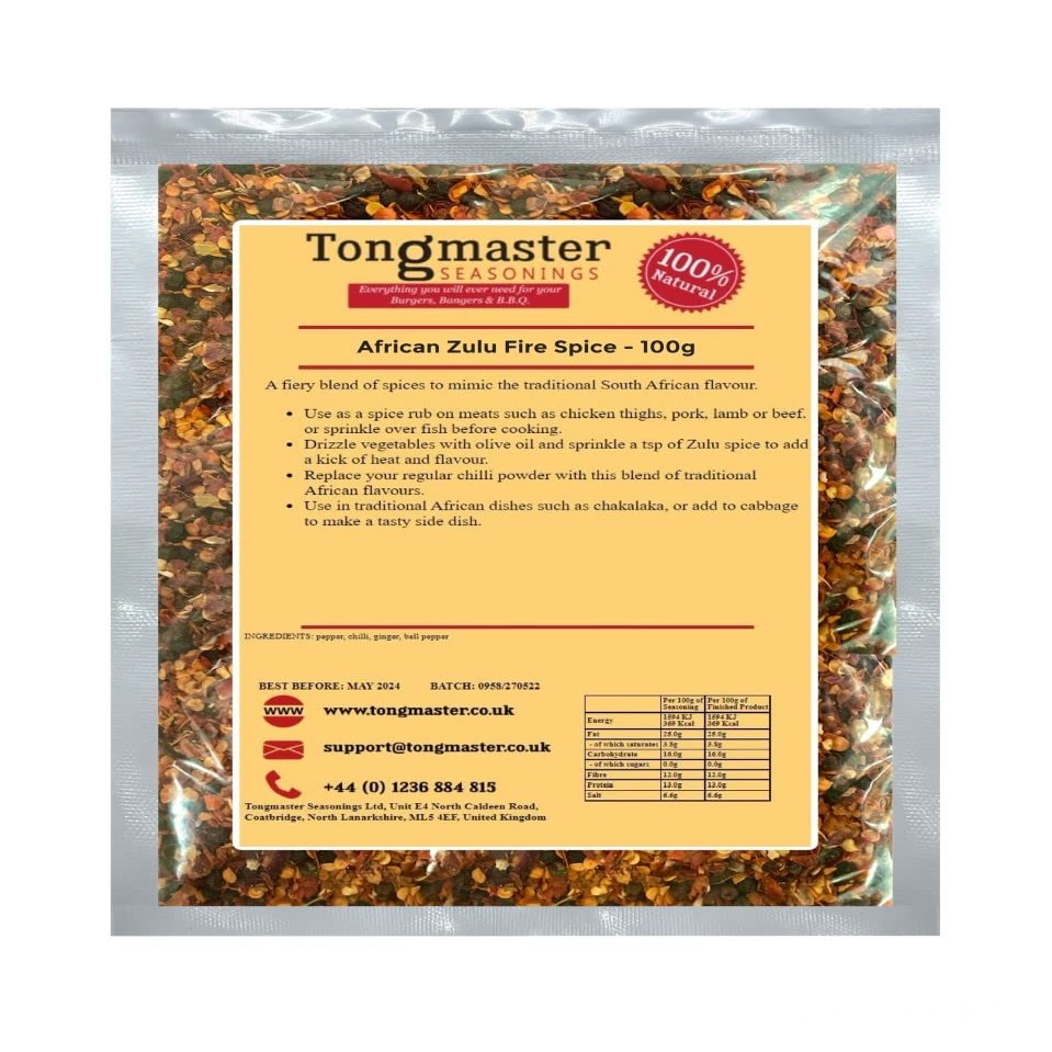 African Zulu Fire Spice - 100g