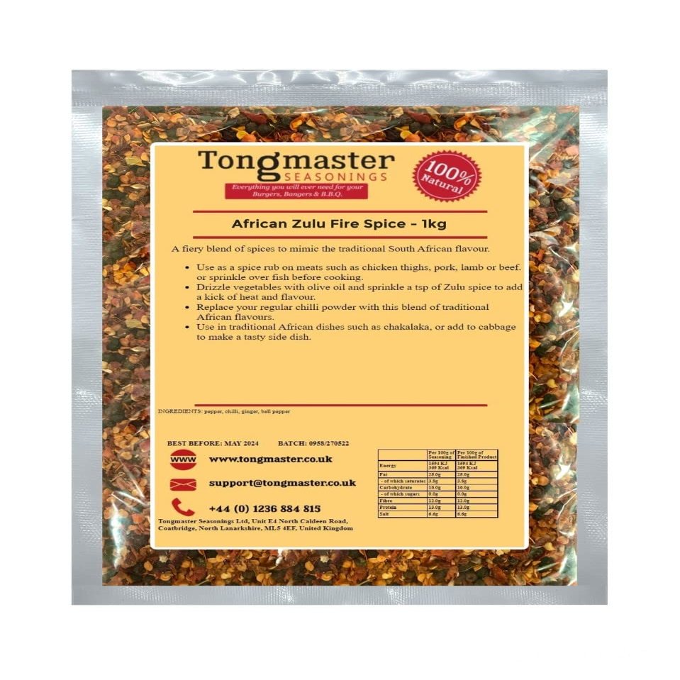 African Zulu Fire Spice - 1kg