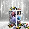 Diamond The-Jazz-Singer Celebrity Icon Personalised Mug with Choice of Sweets Gift Neil view 2