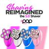 Pop Sonic Woman's 5 Head Electric Shaver for Close Comfortable Shave Featuring Wet Dry Operation Rechargeable Waterproof IPX5 - Blue view 4