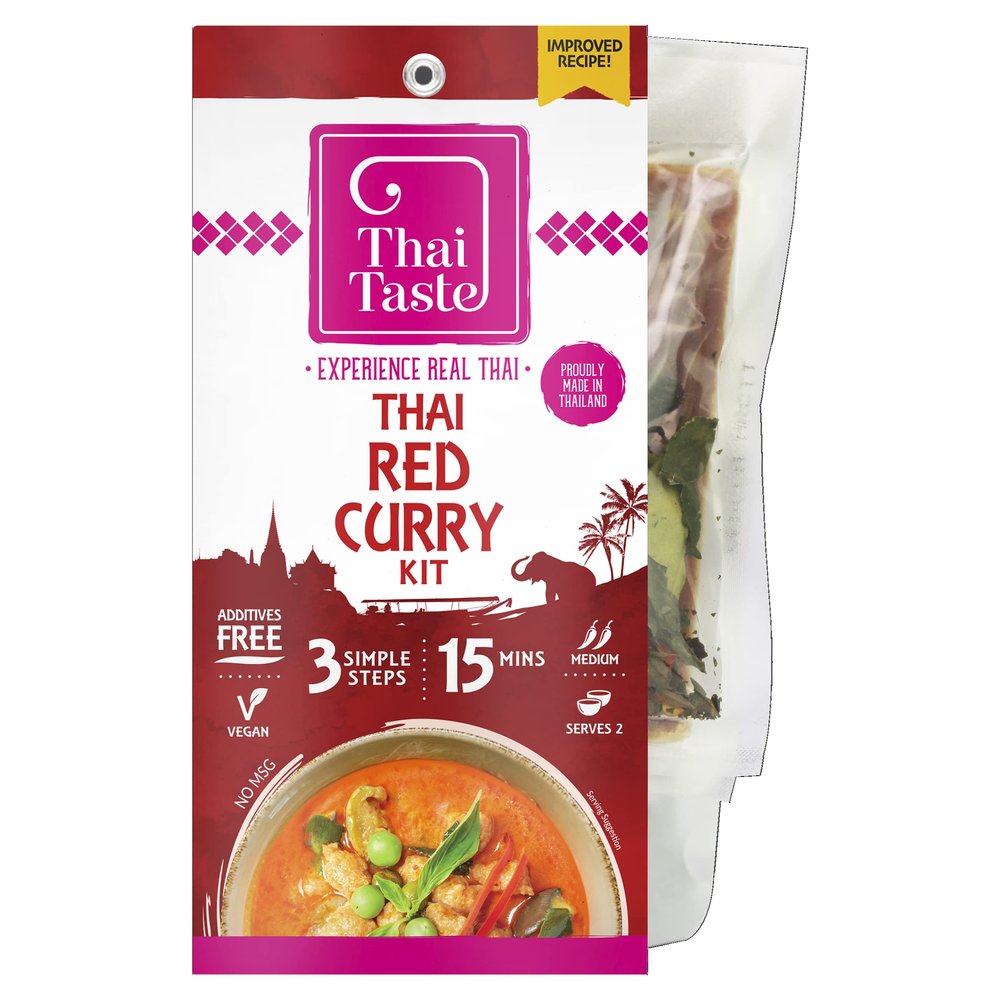 Thai Taste Thai Red Curry Kit, 233g