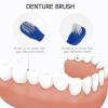 Beavorty 2pcs Brush Double-Sided False Cleaning Tools Firm Bristles for Stain Removal Ergonomic Handle for Easy Control view 3